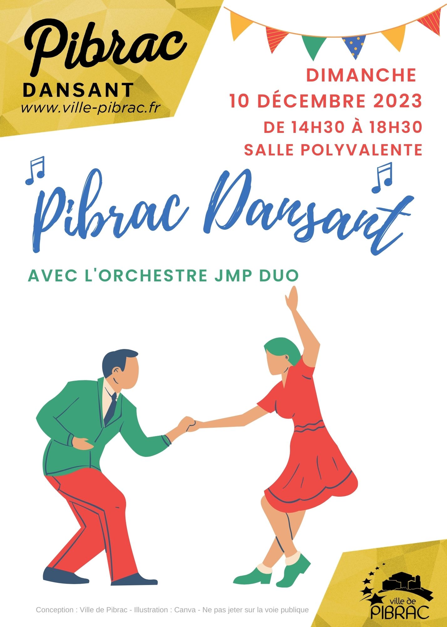 Pibrac Dansant 10 décembre 2023
