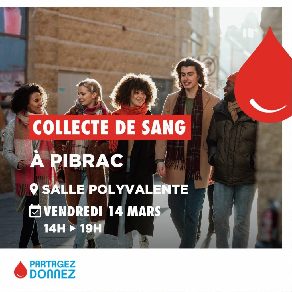 Don de sang 14 mars 2025