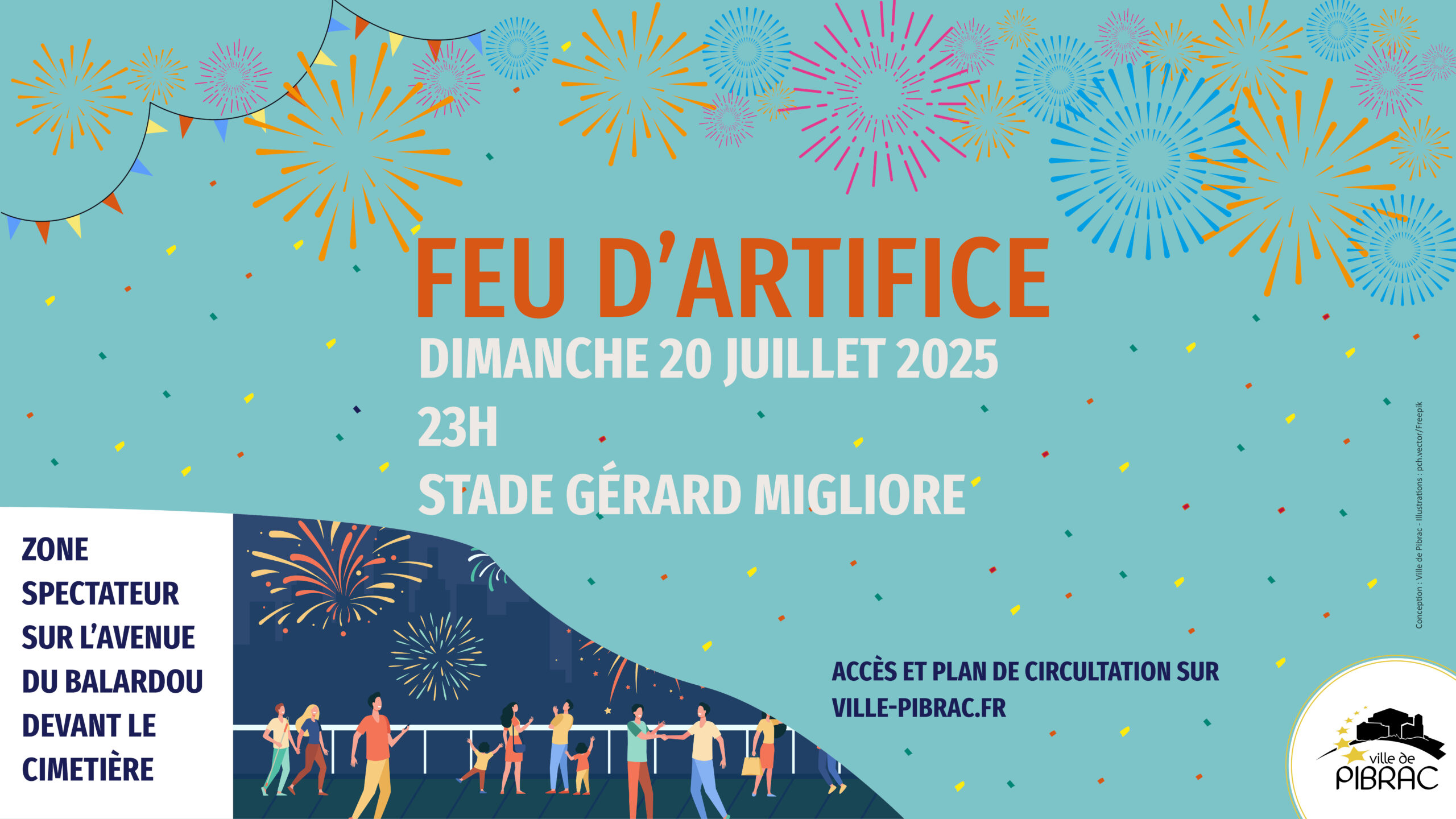 Feu d'artifice 2025