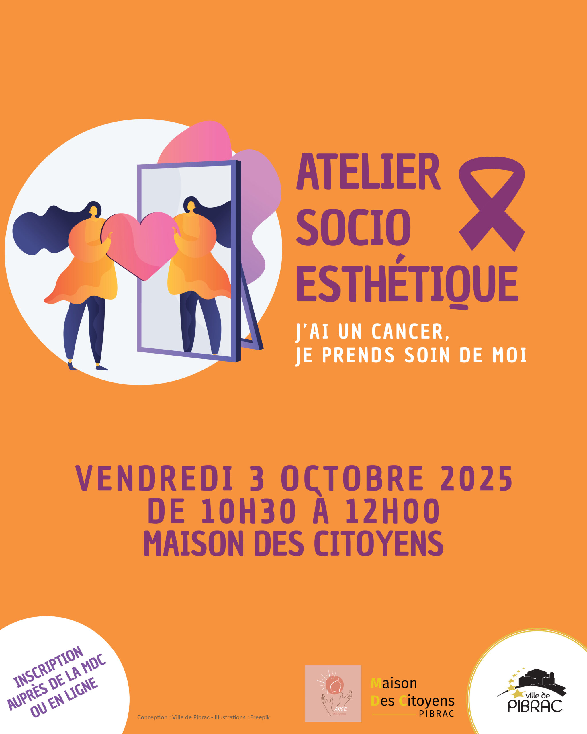 Atelier socio esthetique 3 octobre à la MDC