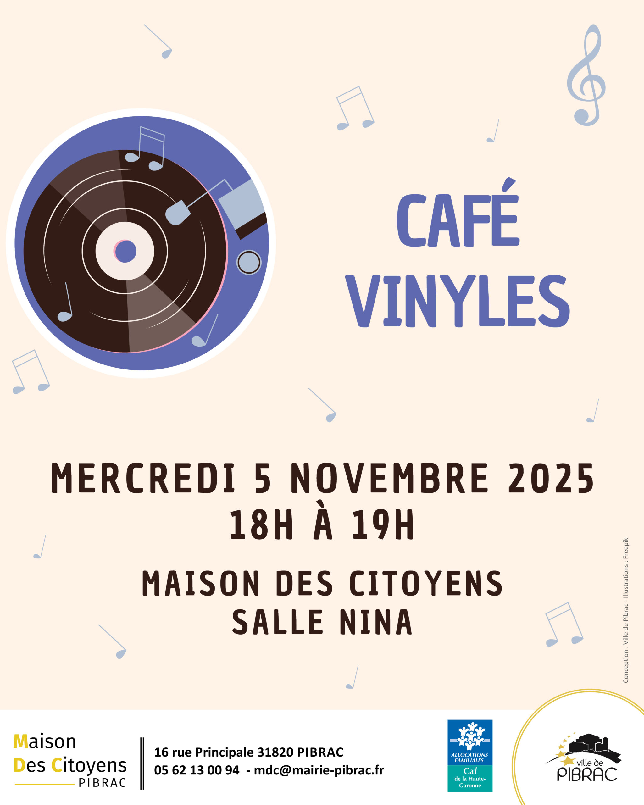 Café Vinyles 5 novembre 2025