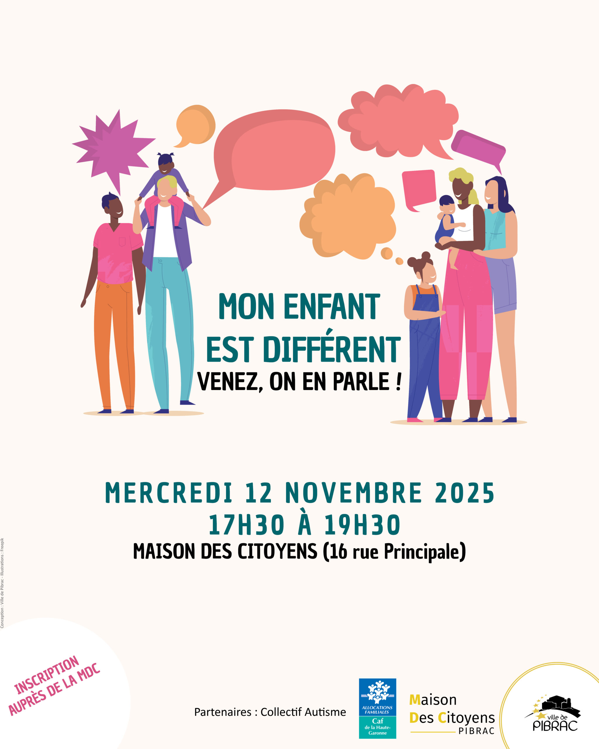 Mon enfant est différents 12 novembre 2025