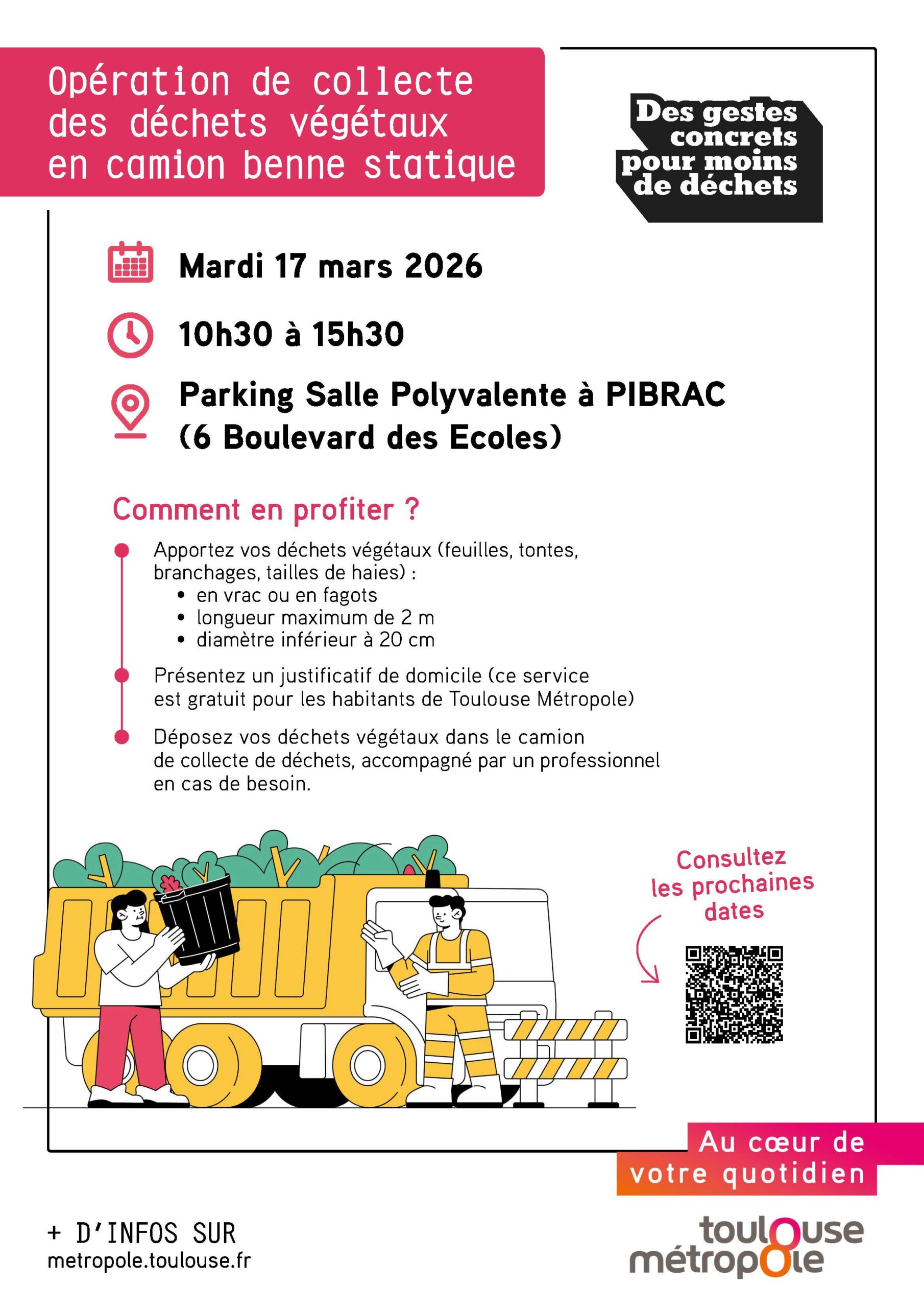 Collecte en benne statique 17 mars