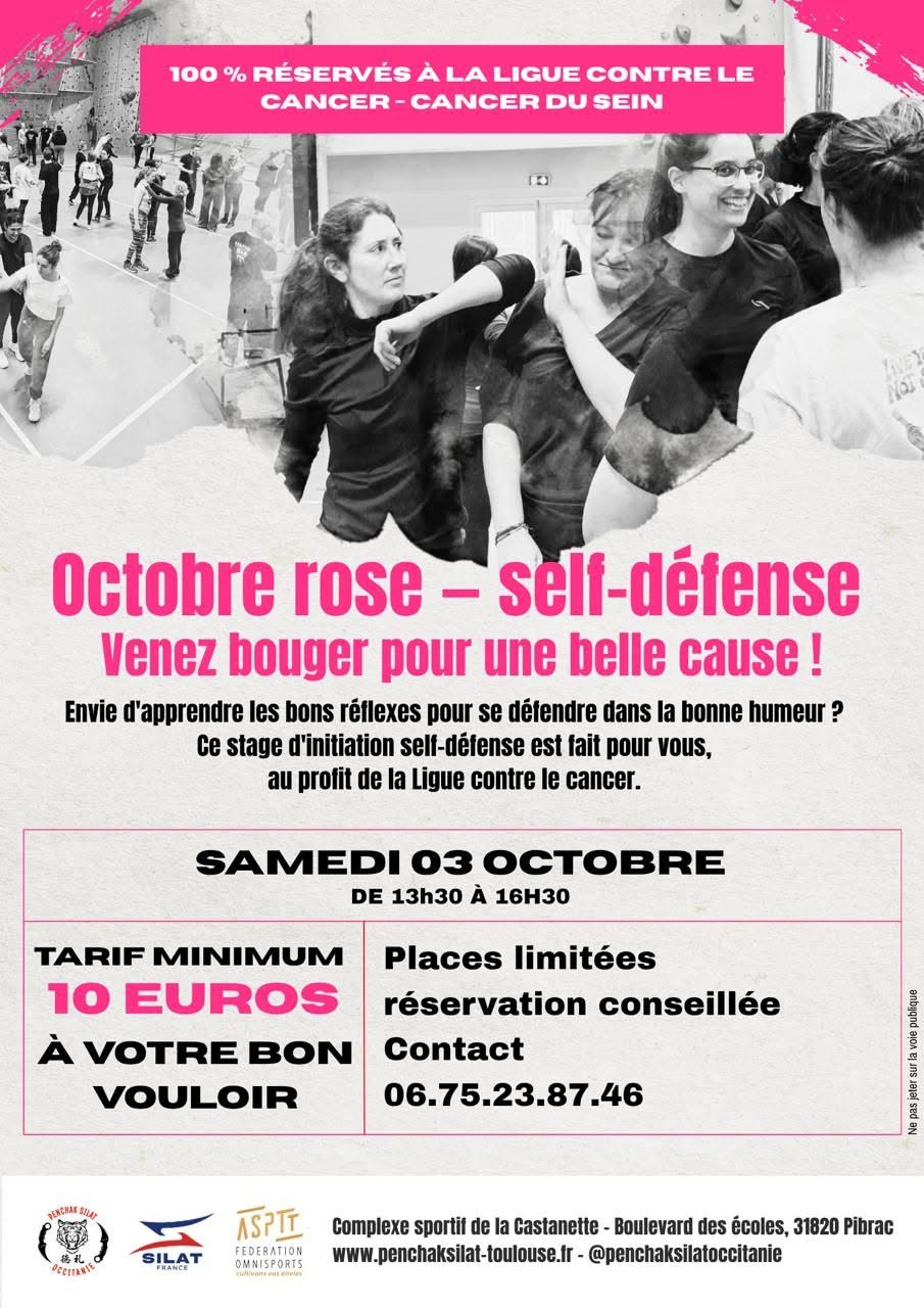 Octobre Rose stage penchak